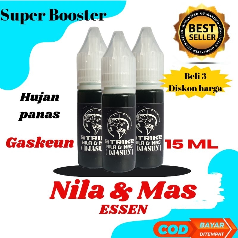 NILA dan IKAN MAS Rame Babon Essen Multifungsi Super Gacor Booster Pengumpul Penambah Nafsu Makan Ik