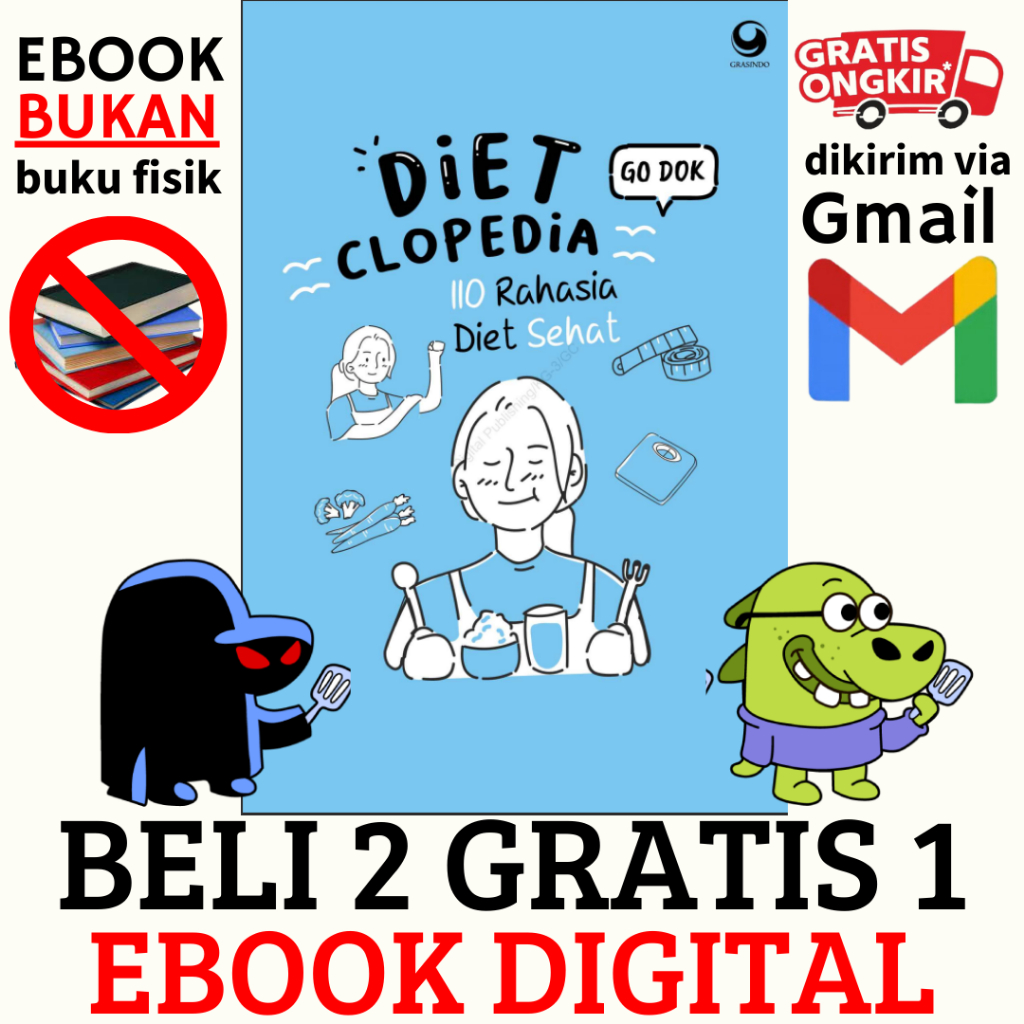 

(183) DIET CLOPEDIA 110 RAHASIA DIET SEHAT