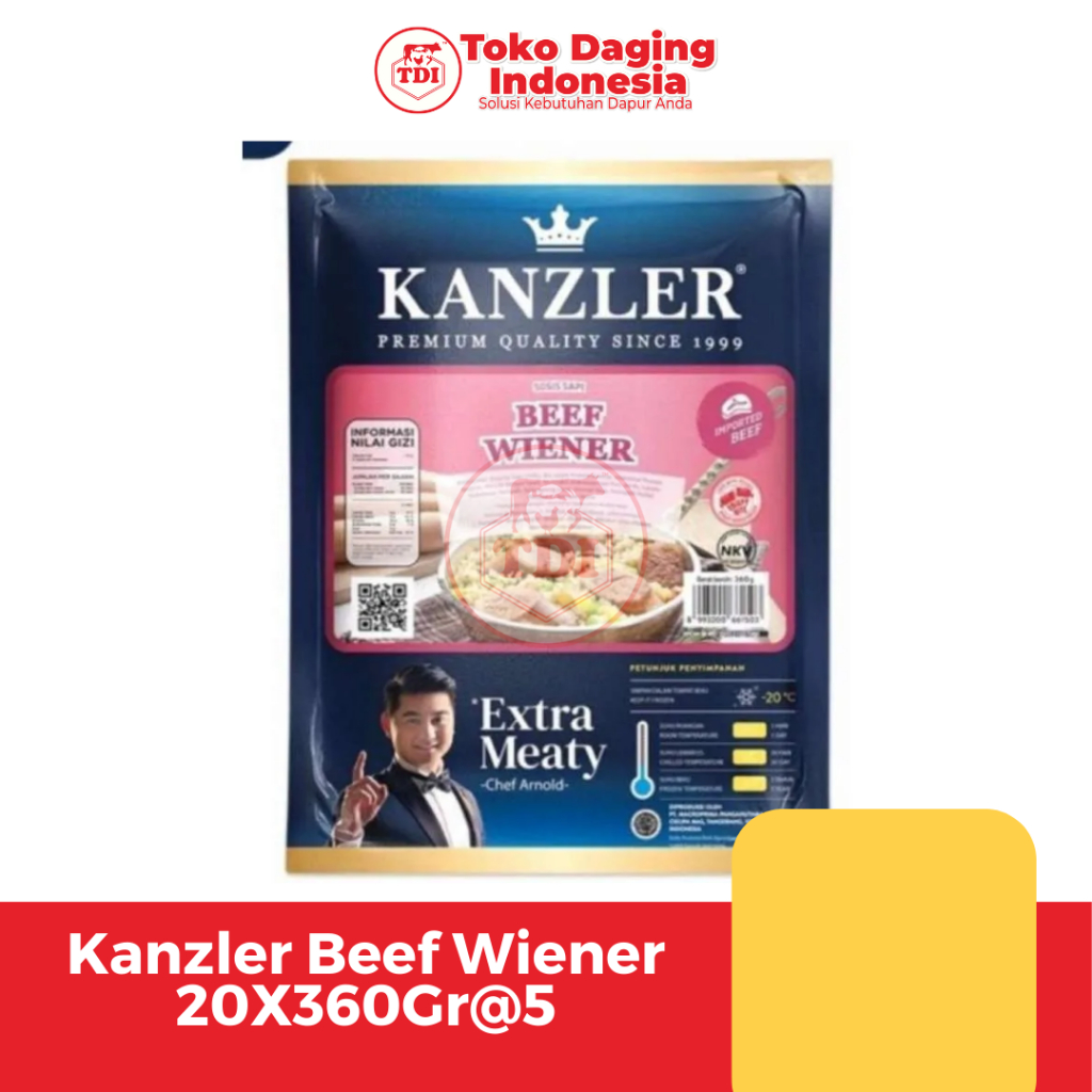 

Kanzler Beef Wiener 20X360Gr@5