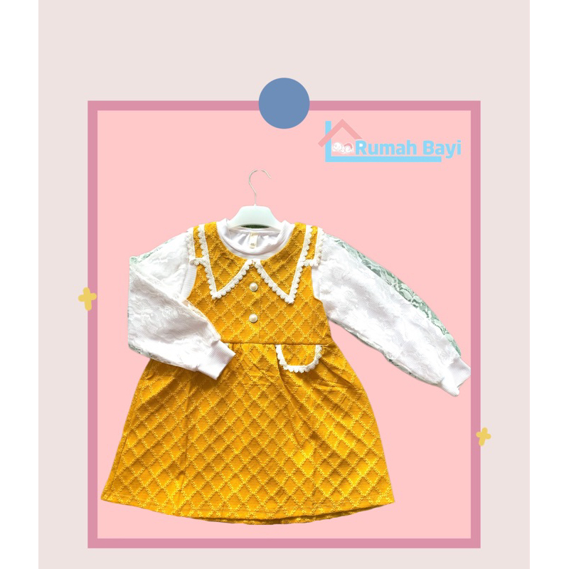 DRES KANCING RENDA KID'S FASHION ANAK PEREMPUAN IMPOR