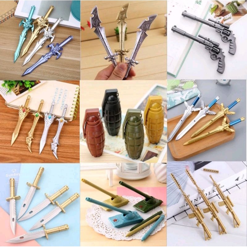 

Pulpen Pedang Mainan Pulpen Karakter Anak Laki laki