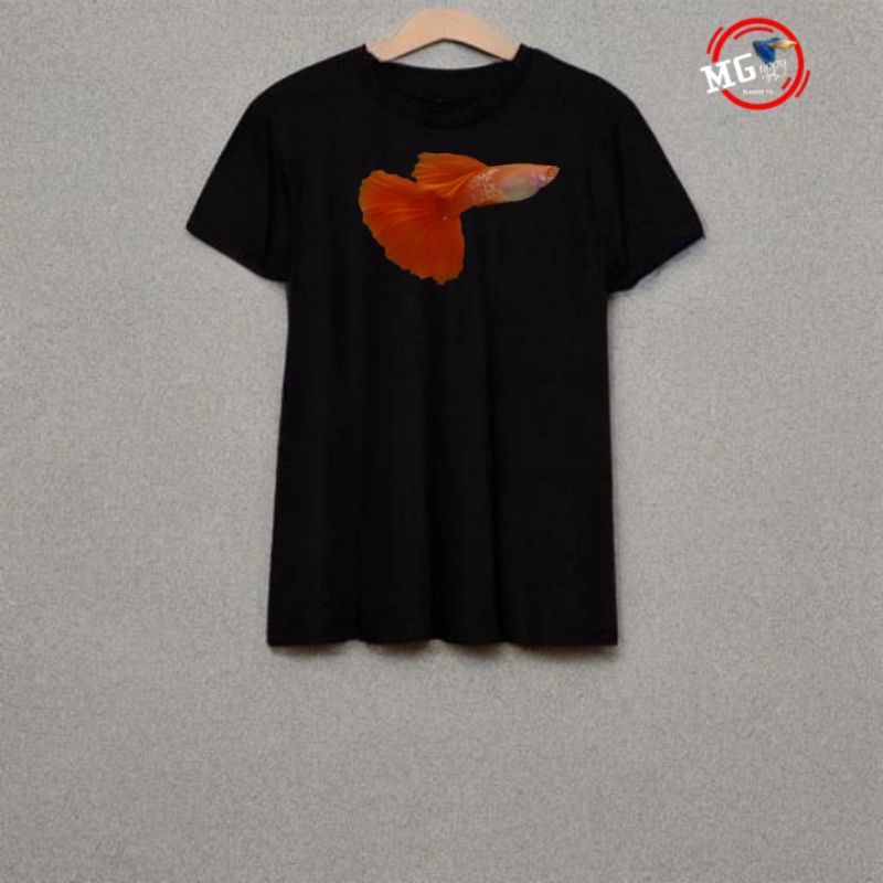 Guppy Albino Metal Snake Skin Red Tail / AMSSRT