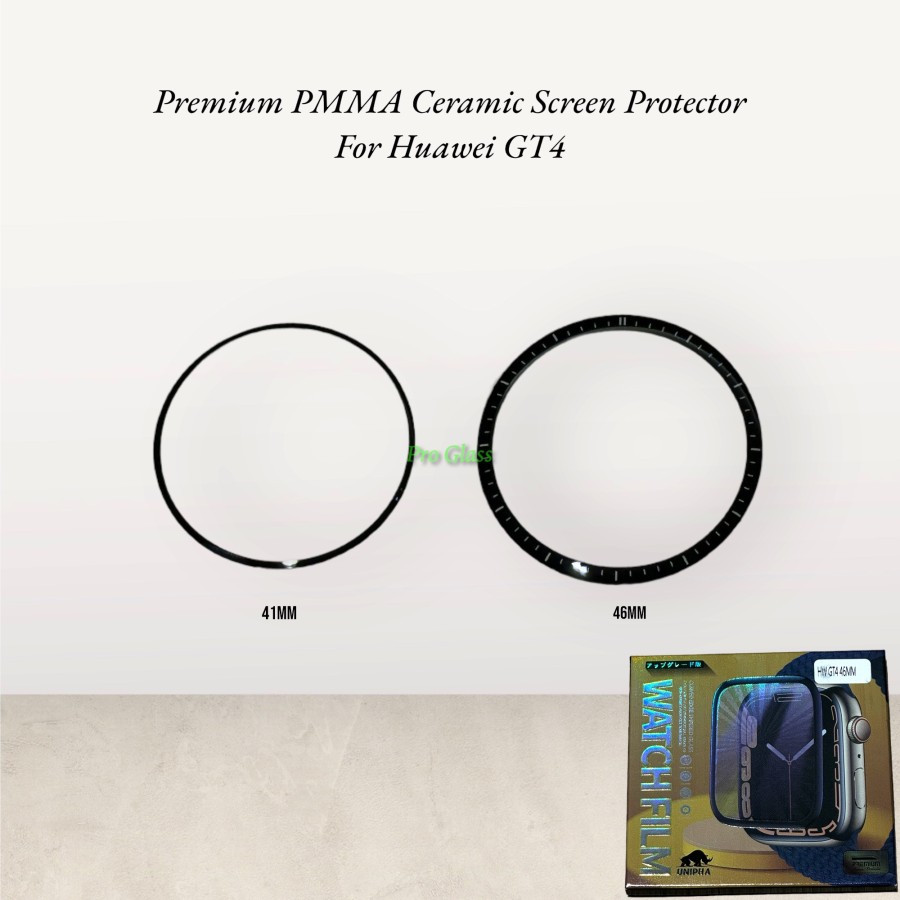 Huawei GT4 PMMA Ceramic Nano Glass Screen Protector 41mm 46mm