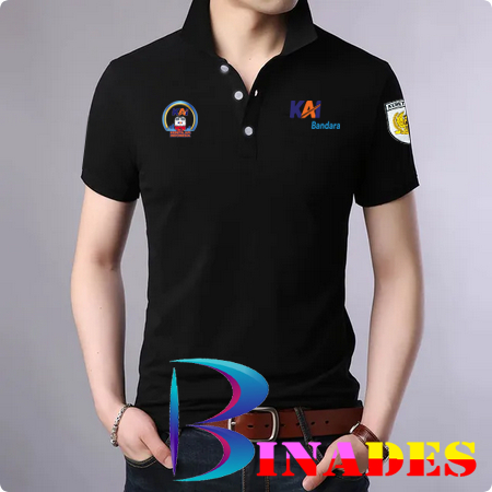 Jual Baju Kerah Model Kaos Kerah KAI - KERETA API INDONESIA - BANDARA Binades