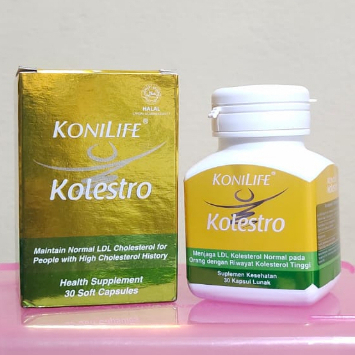 Konilife Kolestro Botol 30 Kapsul - Suplemen Kolesterol Tinggi