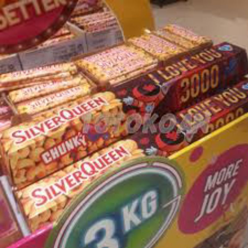 

Silverqueen Coklat Cashew & Chunky Bar