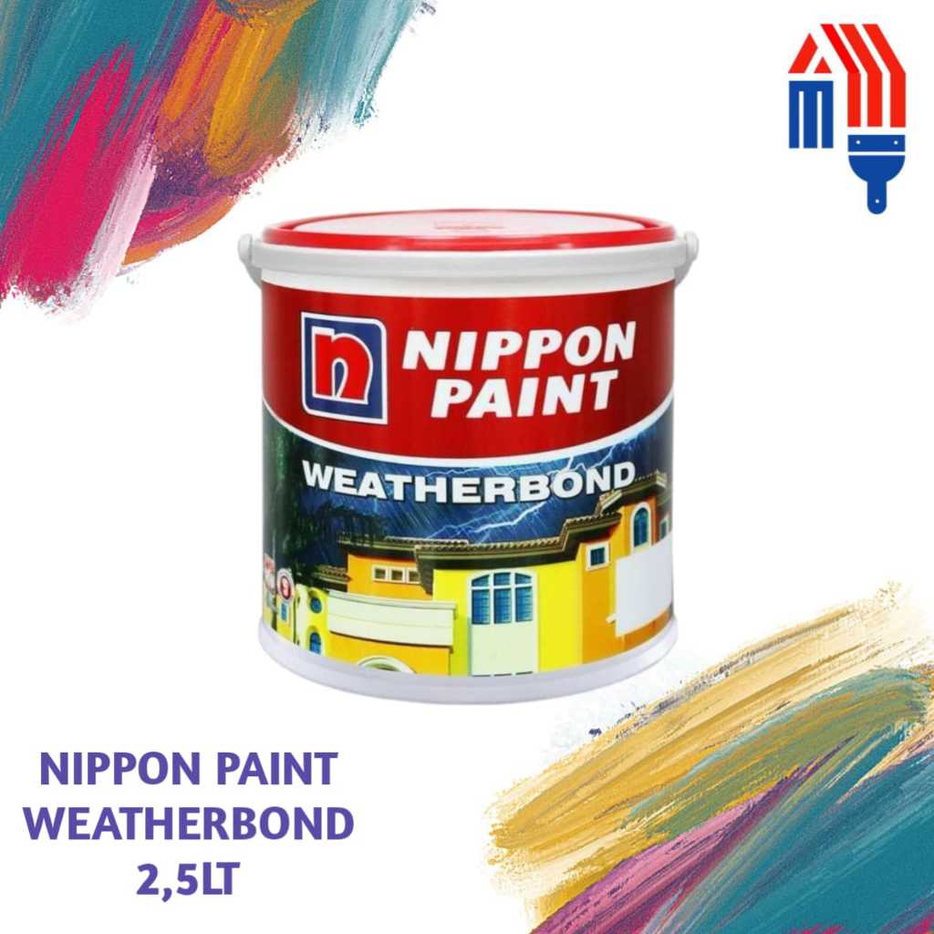CAT LUAR NIPPON WEATHERBOND 2,5 LT GALON
