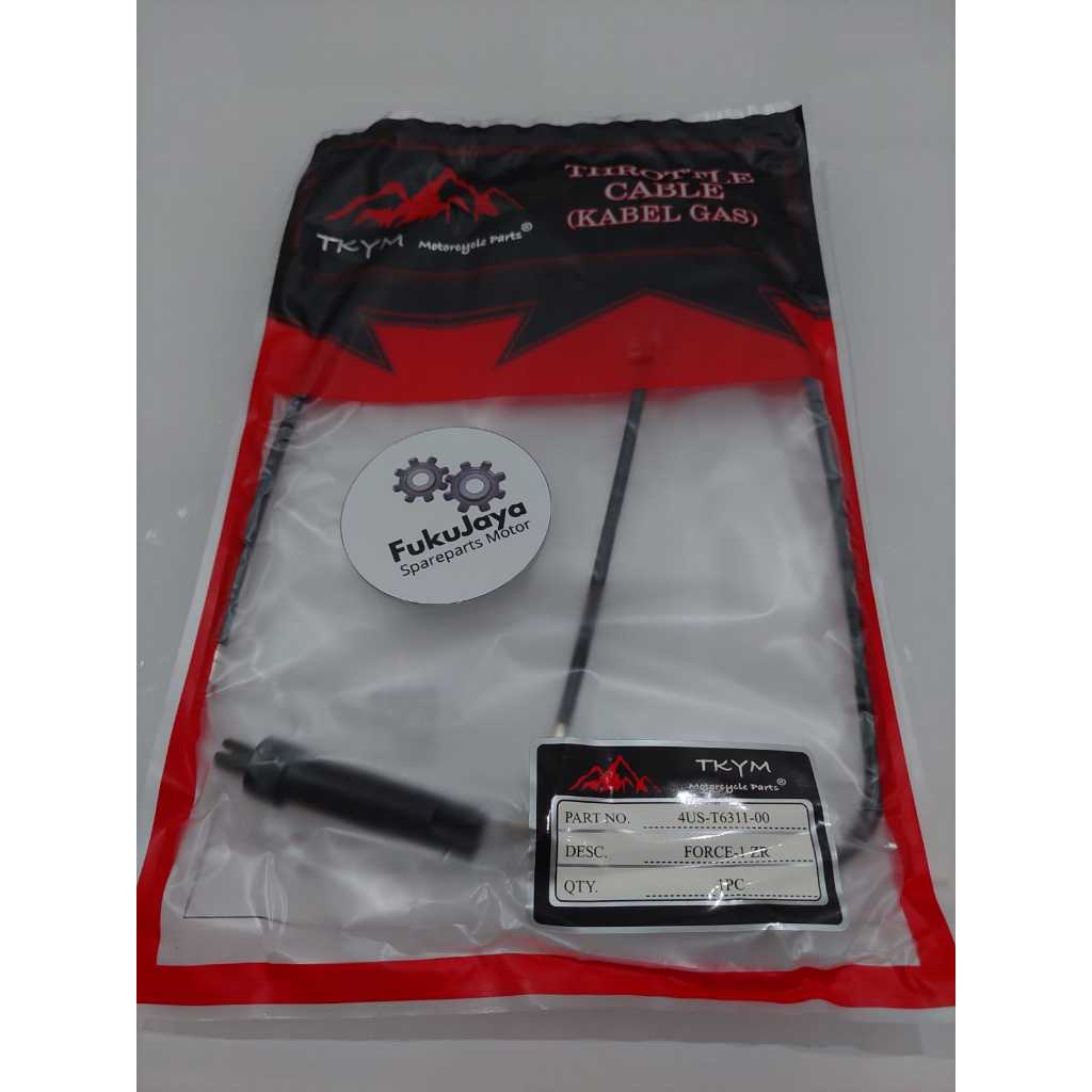Takayama Throttle Cable Kabel Gas Yamaha Force 1 One ZR F1ZR F1-ZR (4US) - Fukujaya Sparepart Motor