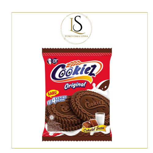 

COOKIEZ ORIGINAL COKELAT SUSU 18GR - [ISI 20 PCS]