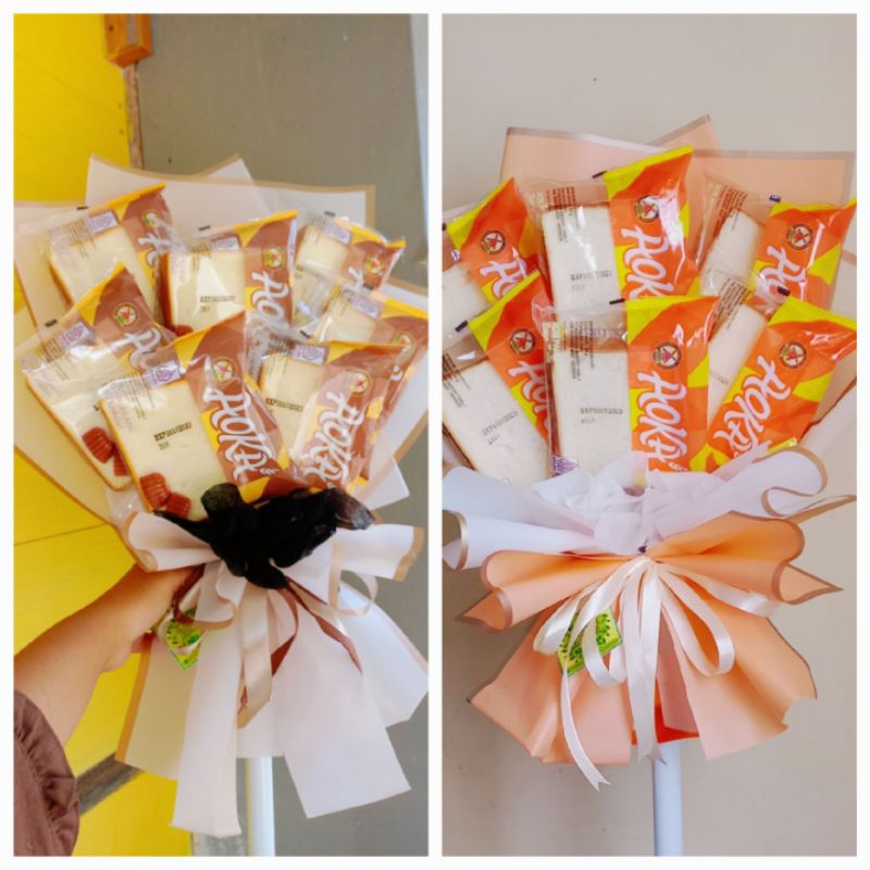 

Buket roti hadiah sempro