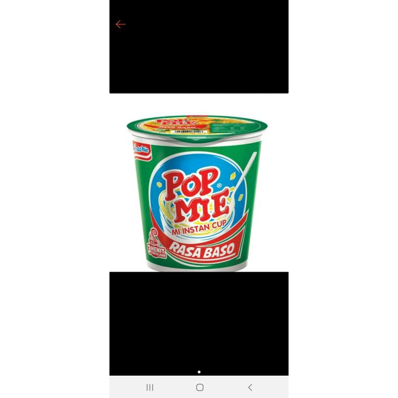

mie instan pop mie aneka rasa per pcs