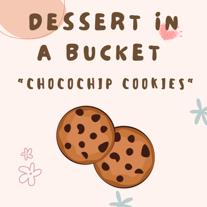 

FOOD IN BUCKET ! Soft Chocochip Cookies ! - Hampers Cemilan Kekinian varian coklat
