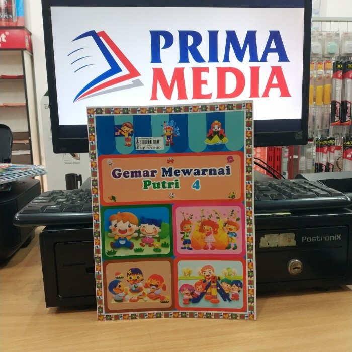 

Buku Anak Paud / TK - Gemar Mewarnai Putri (Tema 4)