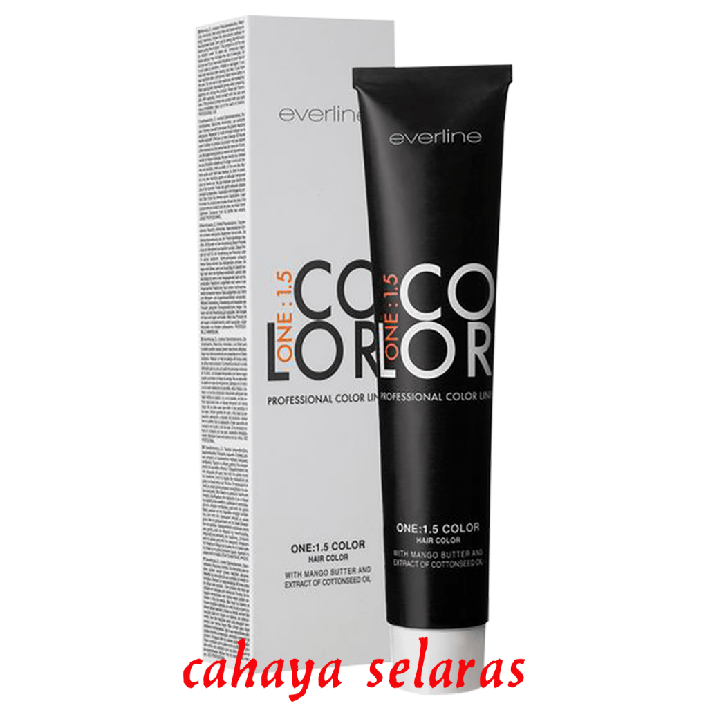 EVERLINE ONE COLOR 100ML | HAIR COLOR EVERLINE | PEWARNA RAMBUT