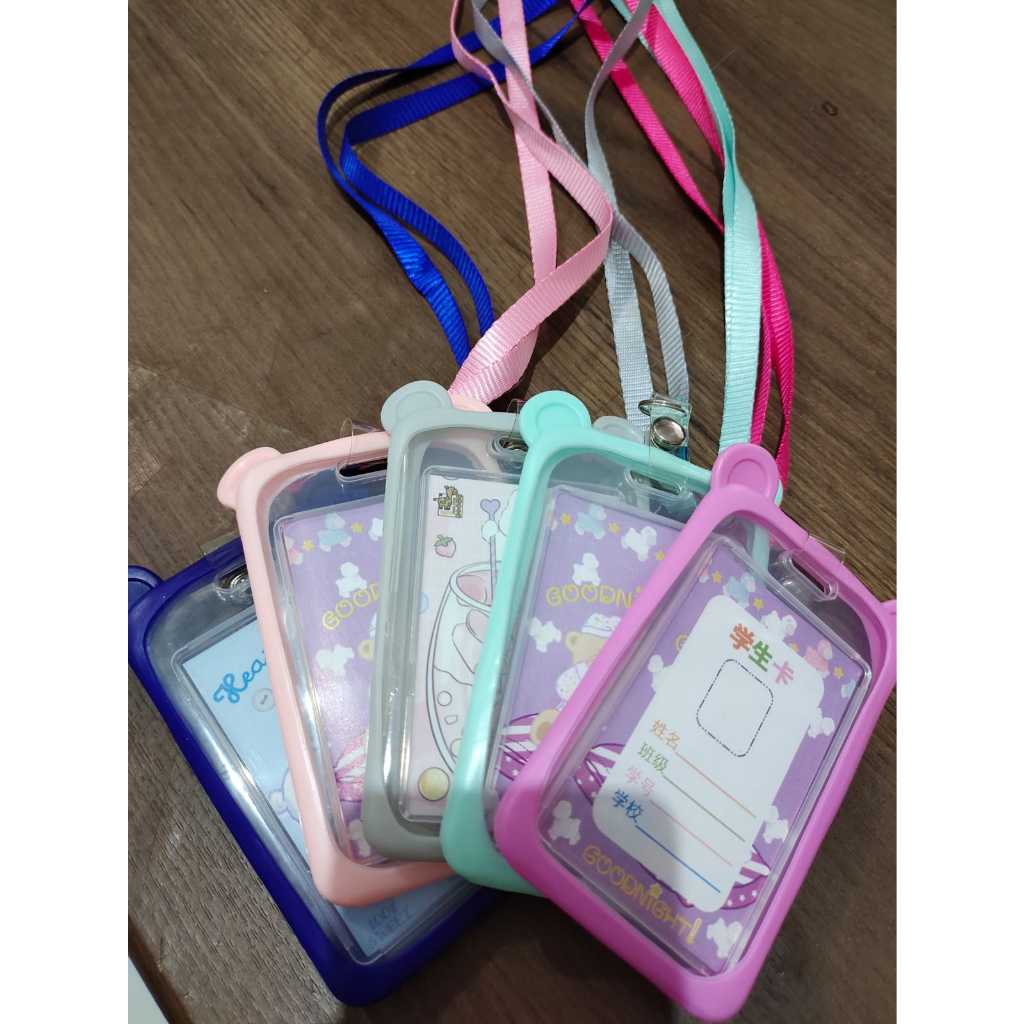 CARD HOLDER/CARD HOLDER LUCU/ID CARD KARAKTER/CARD HOLDER PLASTIK/KALUNG ID CARD