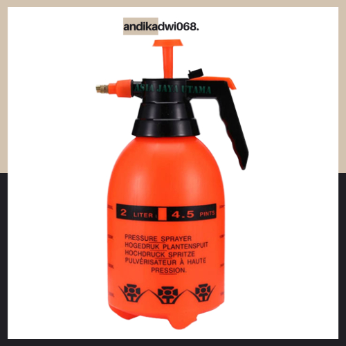 [LARIS] SEMPROTAN AIR JET PUMP 2L / Semprotan 2 liter Semprotan Disinfektan 2 Liter Hand Sprayer tan