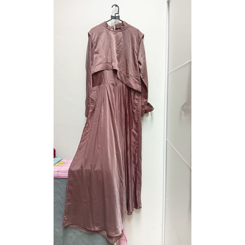 preloved dress silk