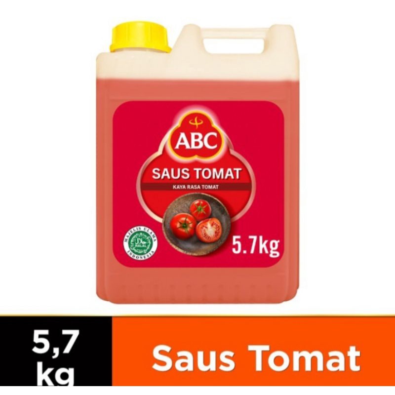 

ABC Saos Tomat Jerigen 5.5 Kg