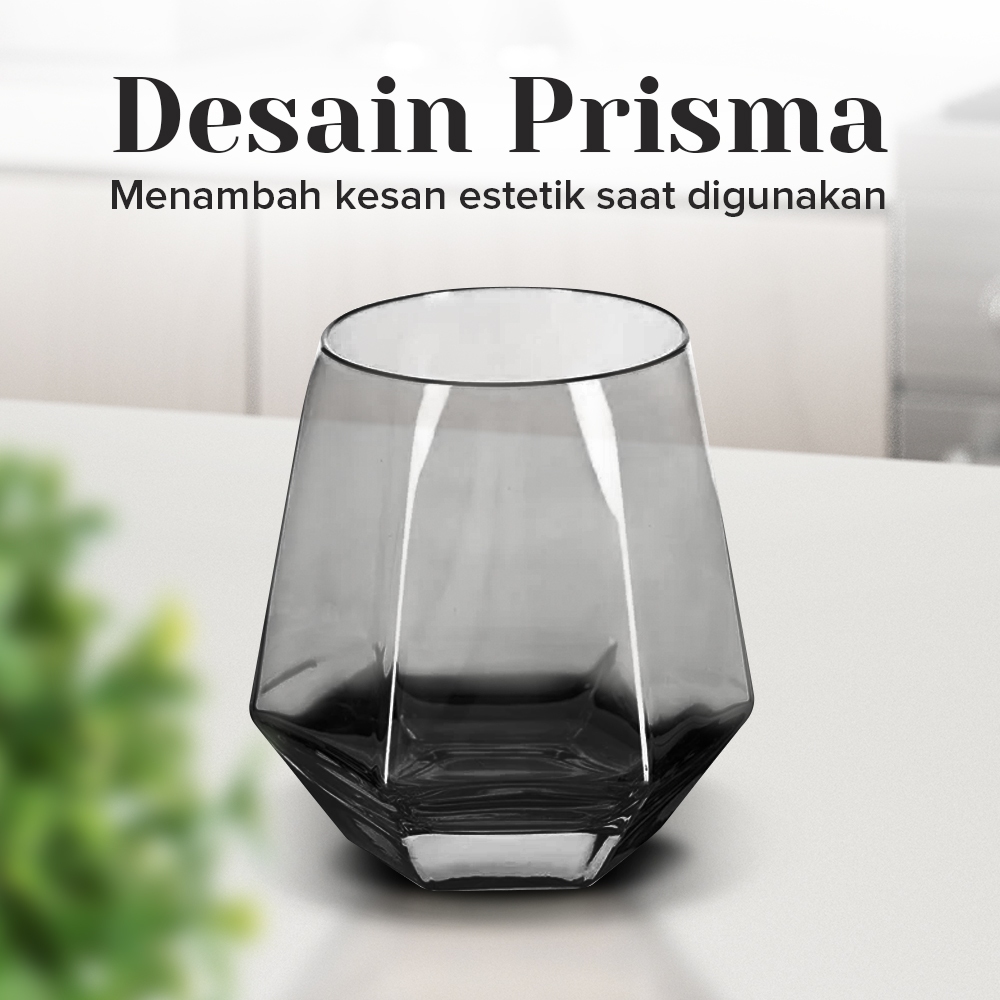Gelas Minuman Diamond Crystal Borosilicate Glass 310 ml
