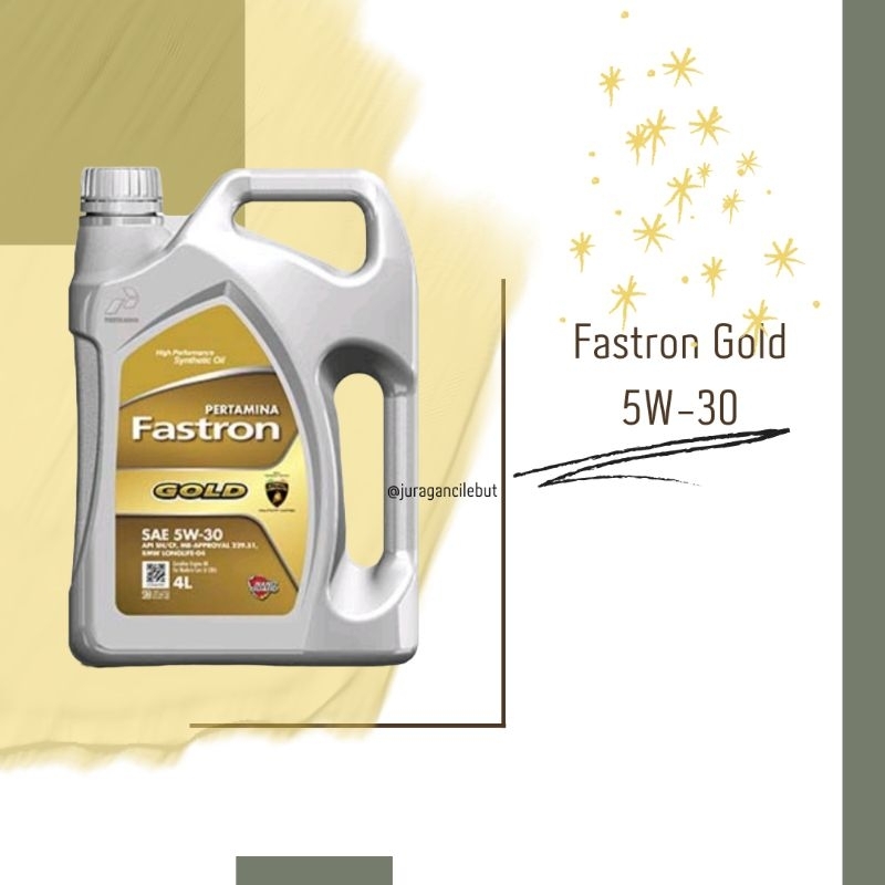 Oli Pertamina Fastron Gold SAE 5W-30 4 Liter