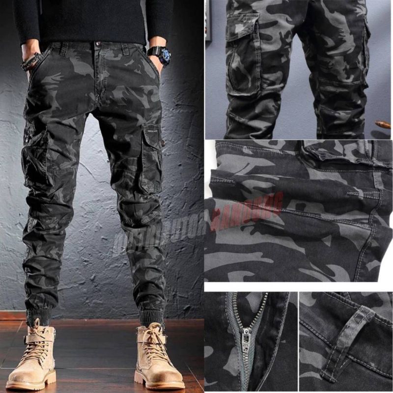 Celana joger pria | celana jogger army | celana jogger loreng | jogger cowok camo