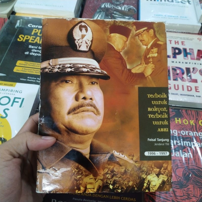 buku feisal tanjung jenderal tni 1996-1997 original hardcover