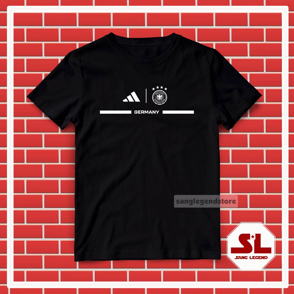 KAOS TSHIRT DISTRO BOLA NEGARA JERMAN GERMANY 003