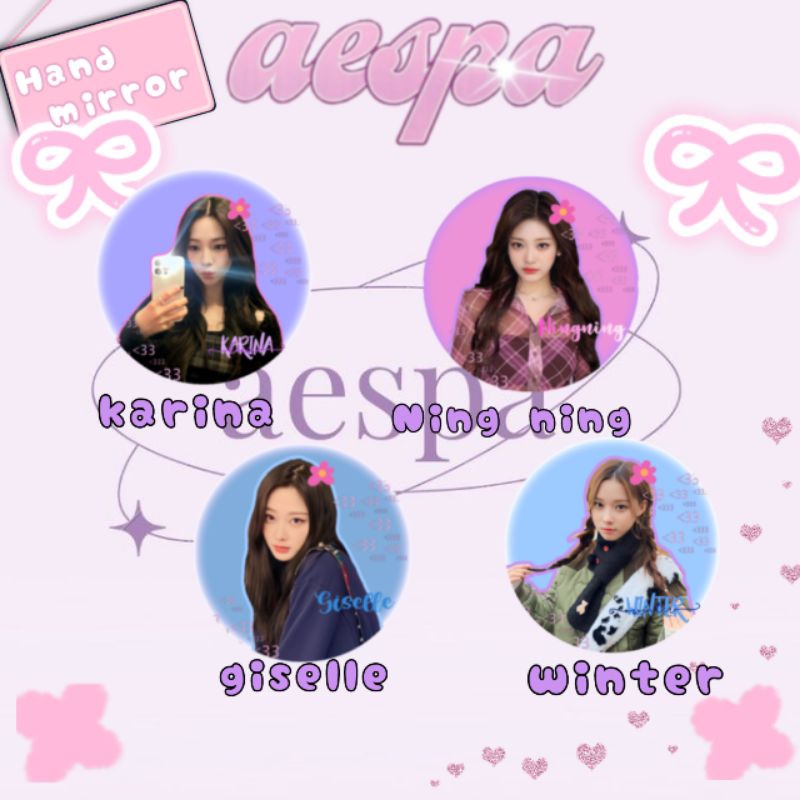 Hand Mirror Aespa