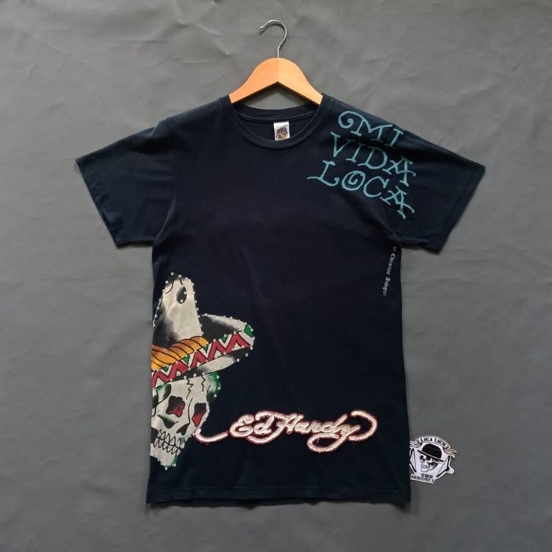 Tshirt Ed Hardy by Christian audigierdeath of glory tatto