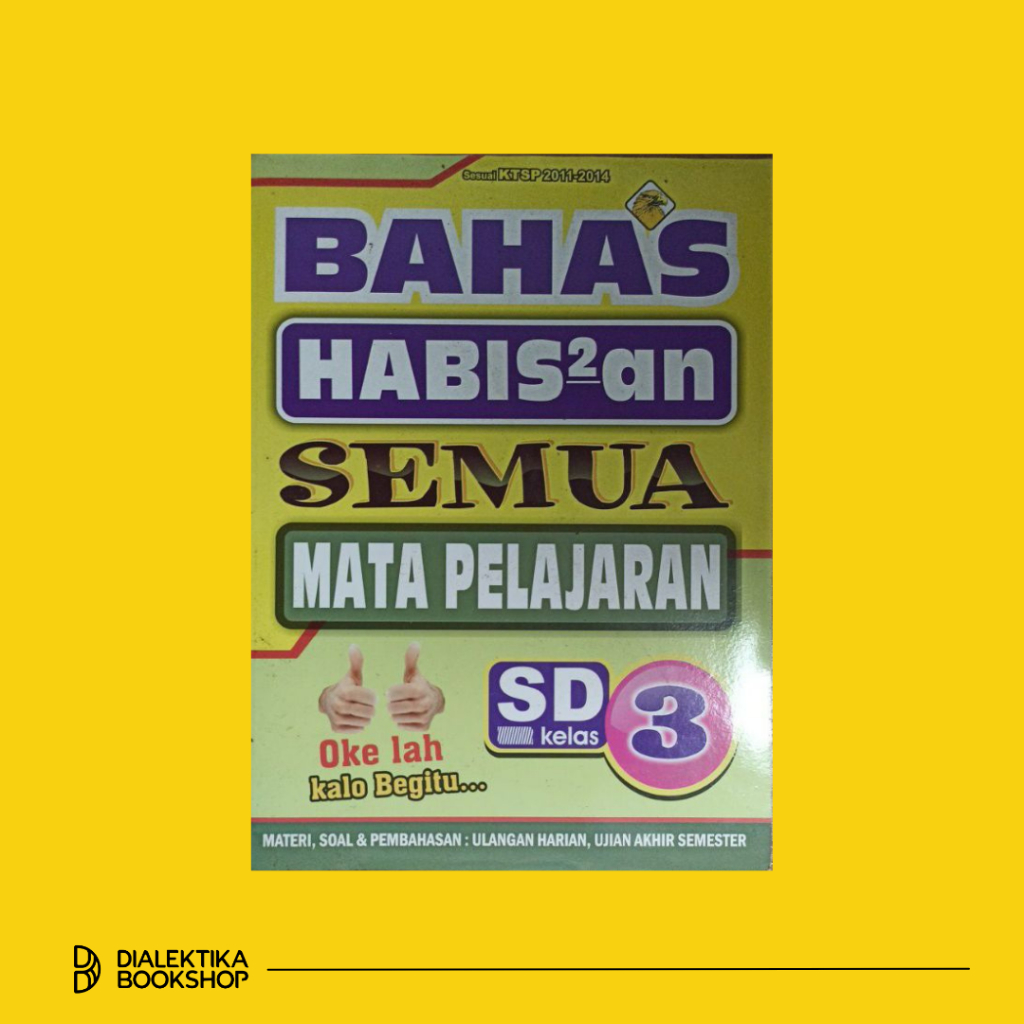 OBRAL SUPER MURAH - BAHAS HABIS-HABISAN SEMUAATA PELAJARA SD KELAS 3