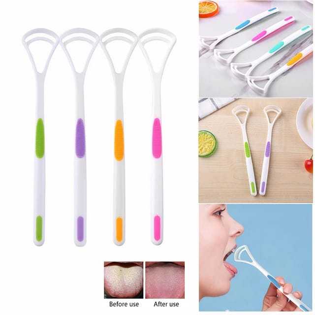 Tongue Cleaner Pembersih Lidah Sikat Lidah Tongue Scraper Tongue