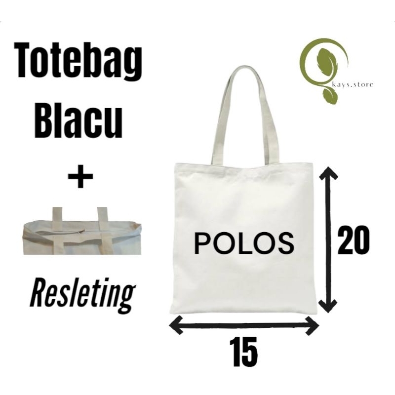 Tas Blacu Polos Resleting 15x20