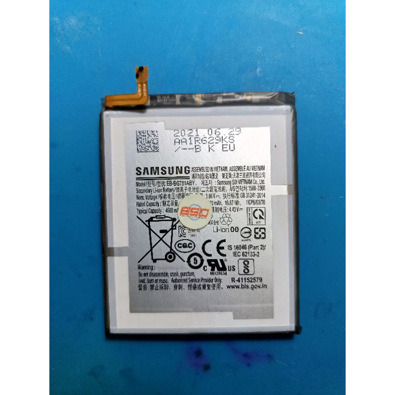 Bukan Handphone! Part Baterai Samsung A52s/A52 4G/5G/S20fe Original Copotan