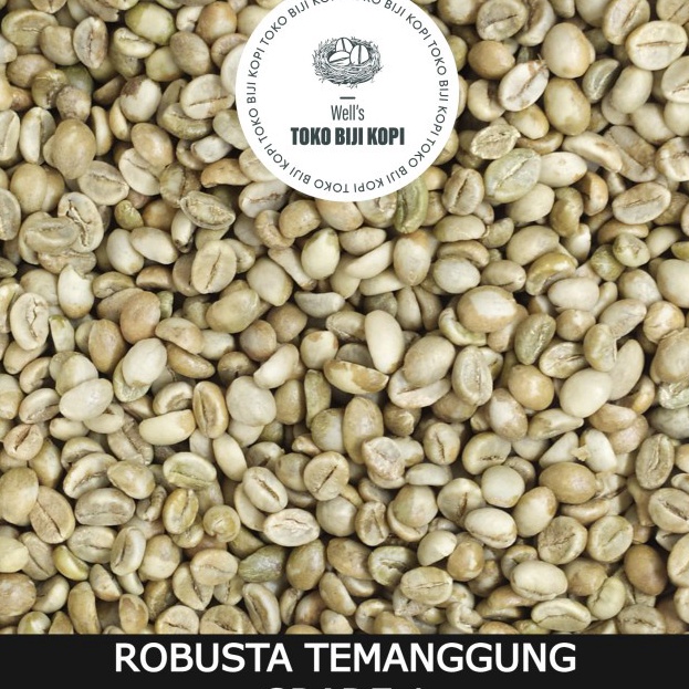 

88 GREEN BEAN KOPI MENTAH ROBUSTA TEMANGGUNG GRADE 1 1 KG