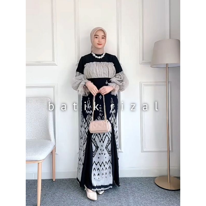 RAHAYU GAMIS TENUN ETNIK - GAUN TENUN PERNIKAHAN