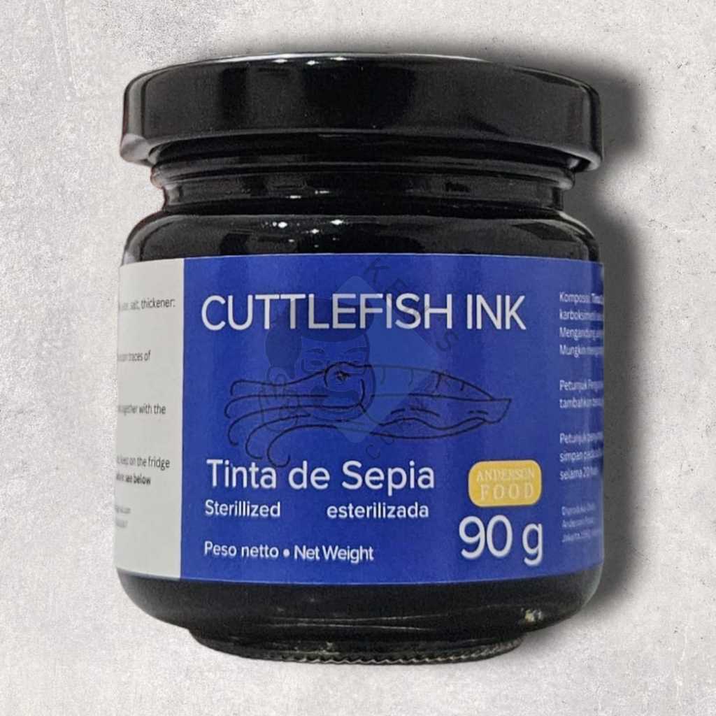 

Anderson Food Squid Ink Cuttlefish Ink 500 Gram / Tinta Cumi Cumi Premium