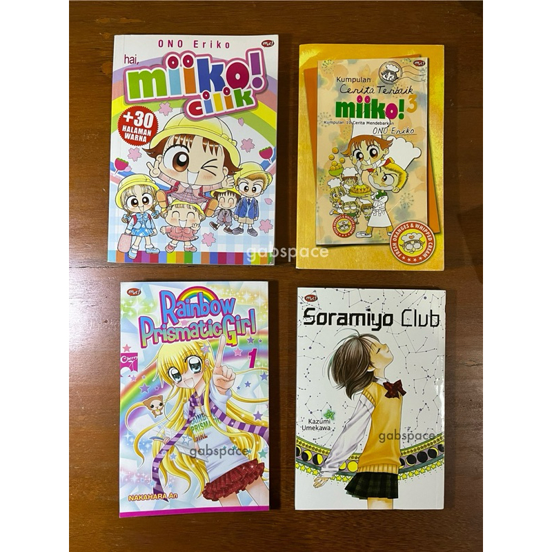 [PRELOVED KOMIK] Hai, Miiko Cilik | Kumpulan Cerita Terbaik 3 Miiko by Ono Eriko | Rainbow Prismatic