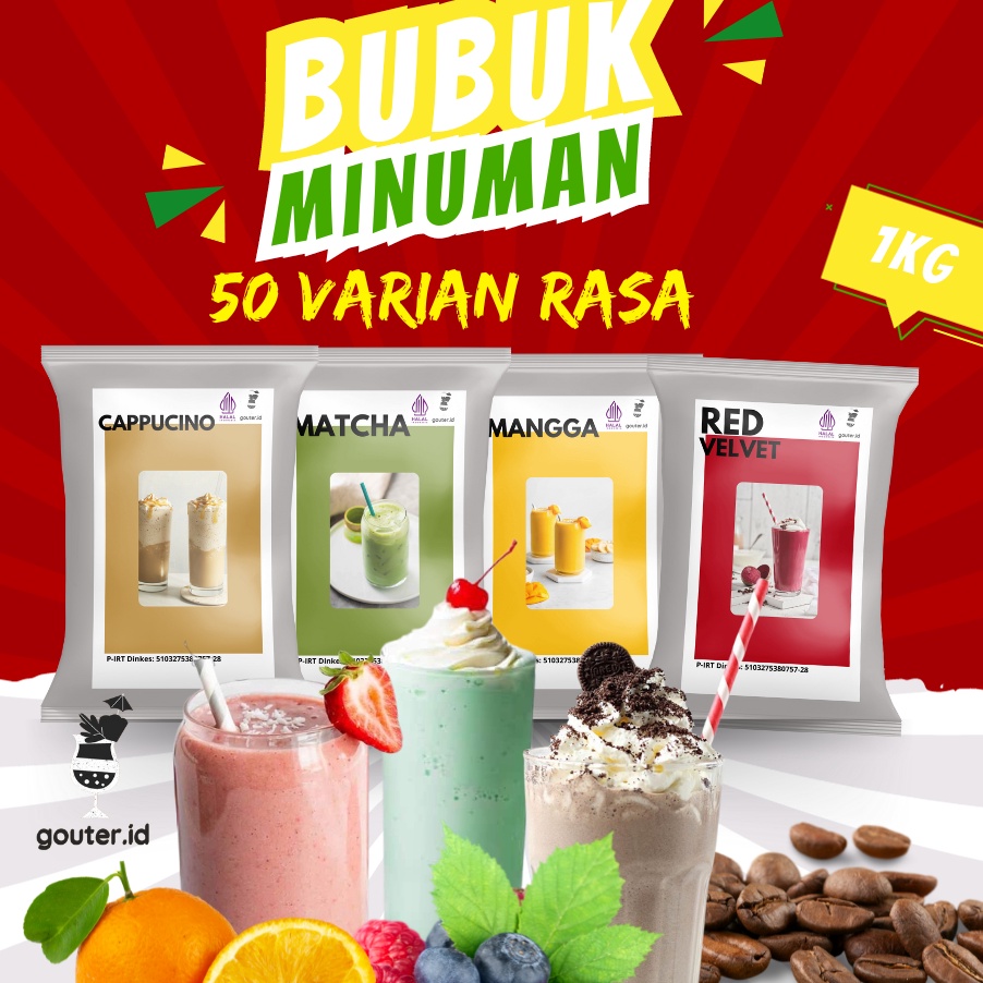 

Terbaru 33 BUBUK MINUMAN RASA 1KG SERBUK MINUMAN ANEKA RASA BUBUK MINUMAN KEKINIAN MINUMAN INSTAN BOBA