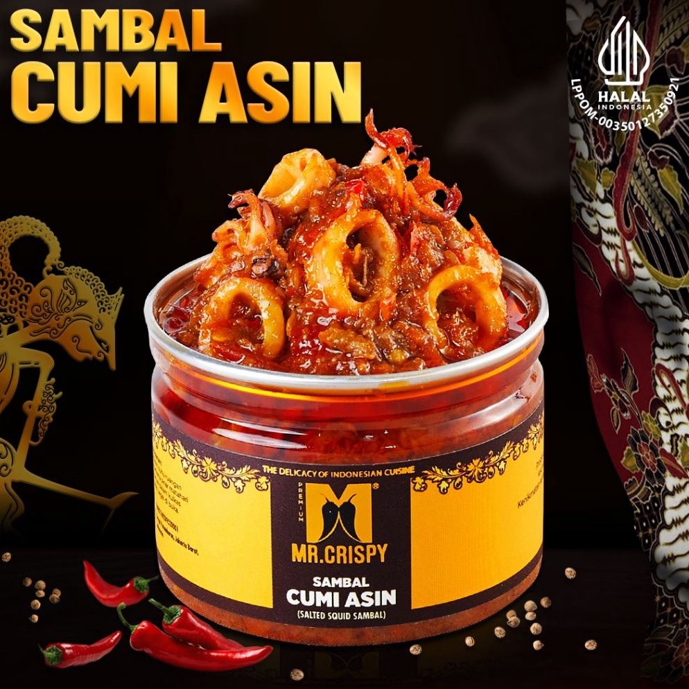 

Promo 99 Sambal Cumi AsinPeteBajak EbiTeri Medan Sambel MrCrispy