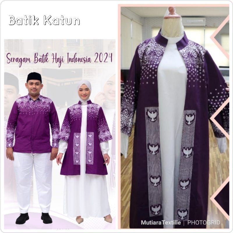 

Kain Bahan Katun Seragam Batik Haji Tahun 2024 Per Potongan (2,75 M x 1,15 M)
