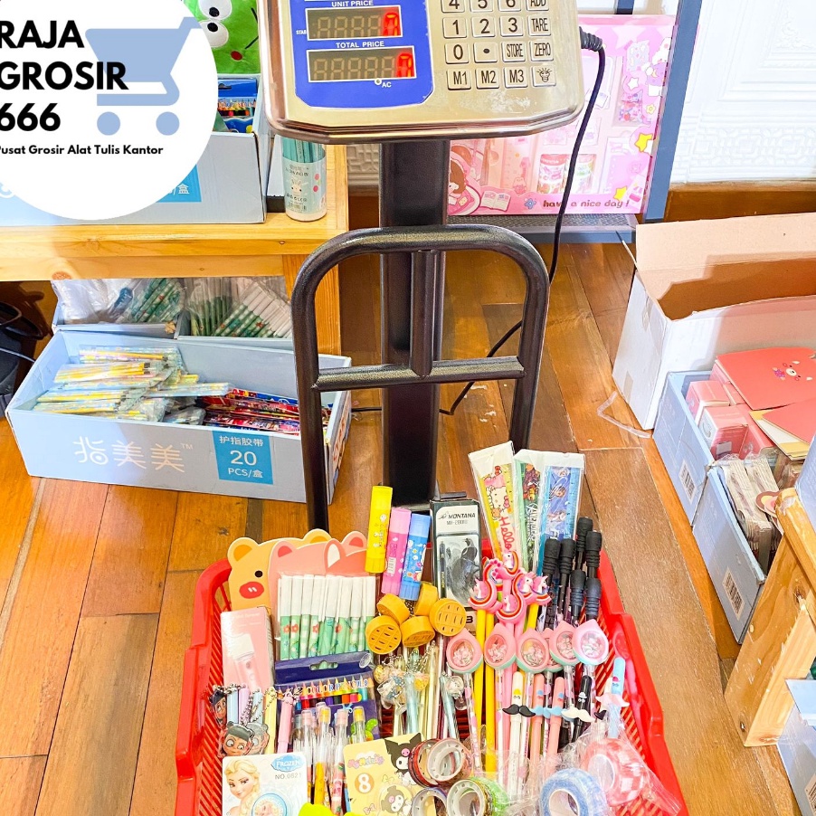 

FSASH SALE Rajagrosir PAKET ALAT TULIS 1 GRAM atau 1 KG Stationery