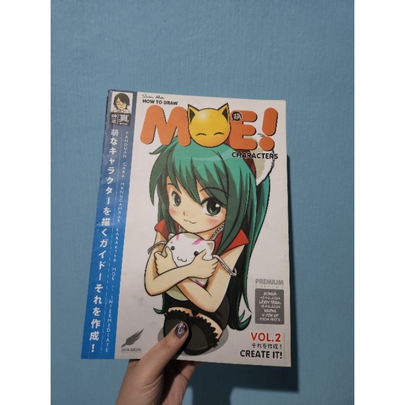 buku belajar menggambar karakter manga