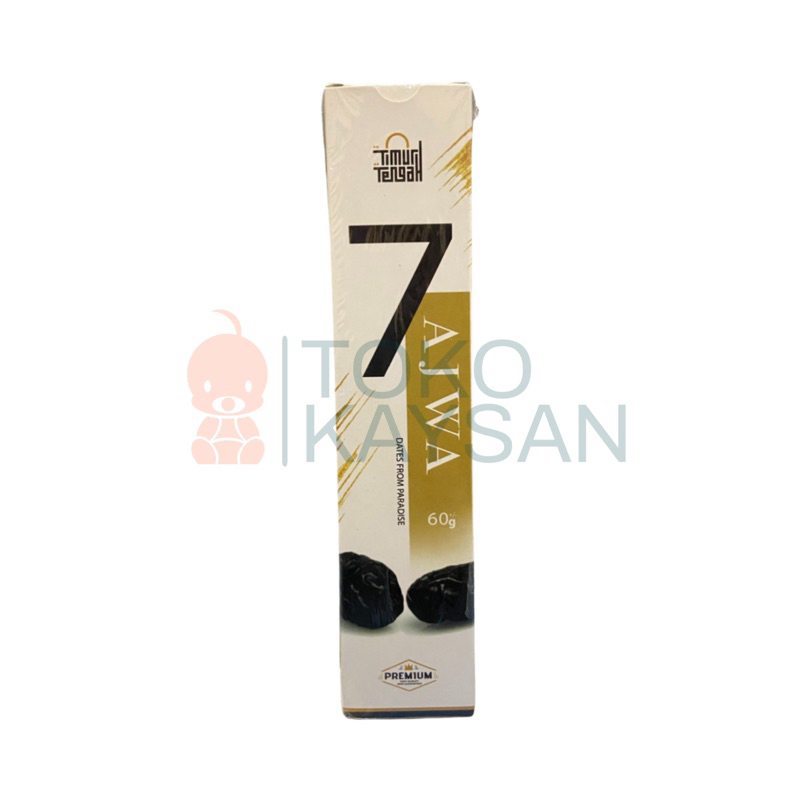 

KURMA AJWA 7 BUTIR KURMA NABI PREMIUM BY TIMUR TENGAH