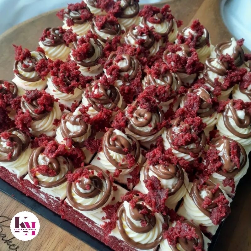 

Nutella Red Velvet Cake