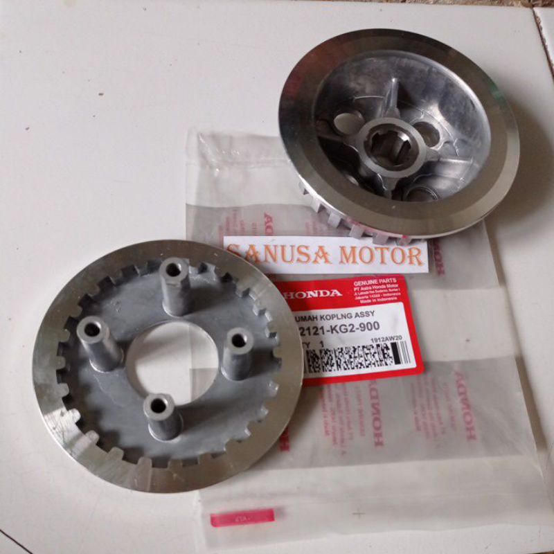 Rumah Kopling Assy Set Honda Megapro Tiger Gl Pro Kualitas Ori