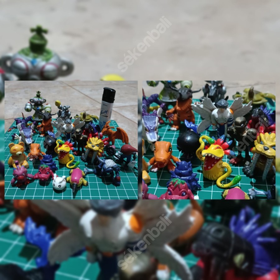 Mainan Digimon Jadul - Action Figure Digimon Vintage - Digimon Adventure 01 02