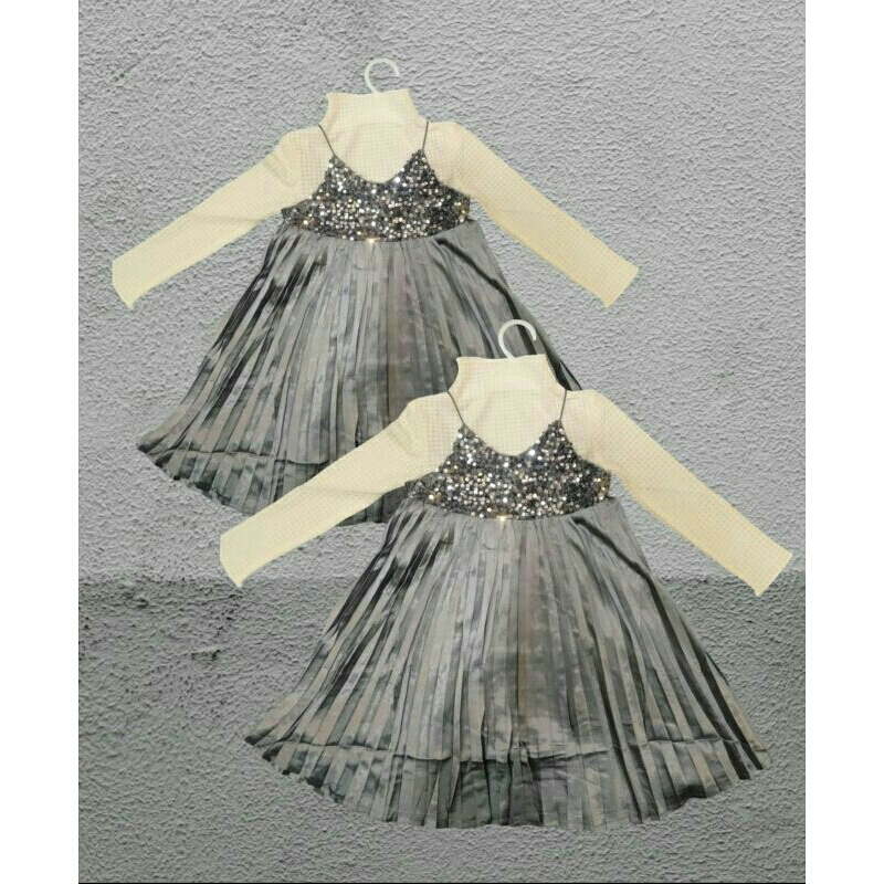 dress plisket bling2