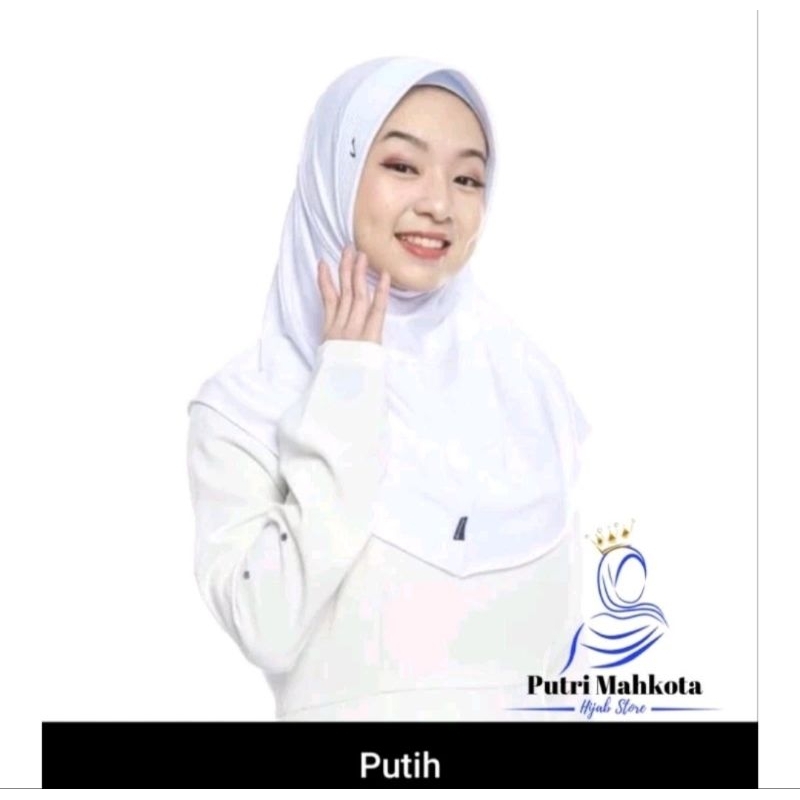 Bergo hamidah size M/kerudung Hamidah size M/bergo daily M