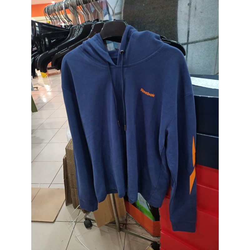 hoodie reebok navy women
