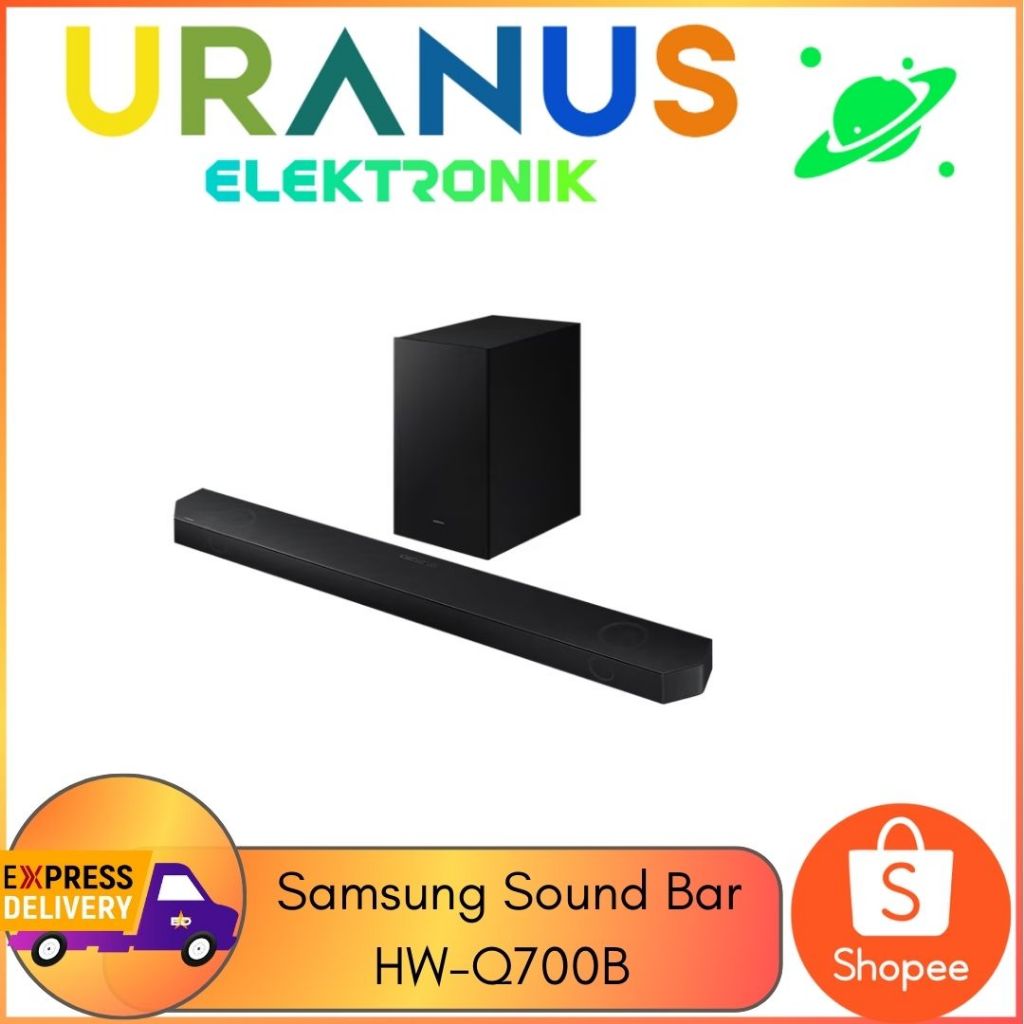 Samsung HW-Q700B Sound Bar Samsung Dolby Atmos & DTS:X - Bring The Cinema Experience Home